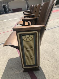Old Movie Theater Seats