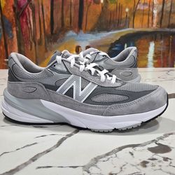 New Balance 990 v6 Gray MiUSA Size 10 Men's M990GL6 Running Shoes