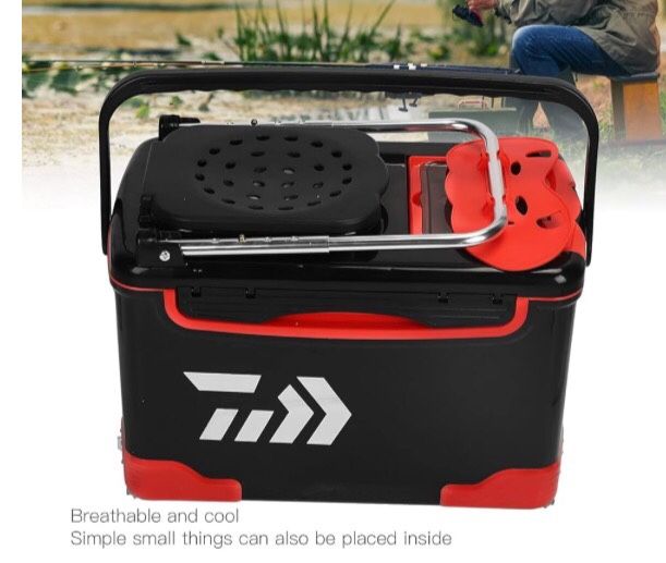 Fishing Box, Fishing Case, 32 L Fishing Seat Box