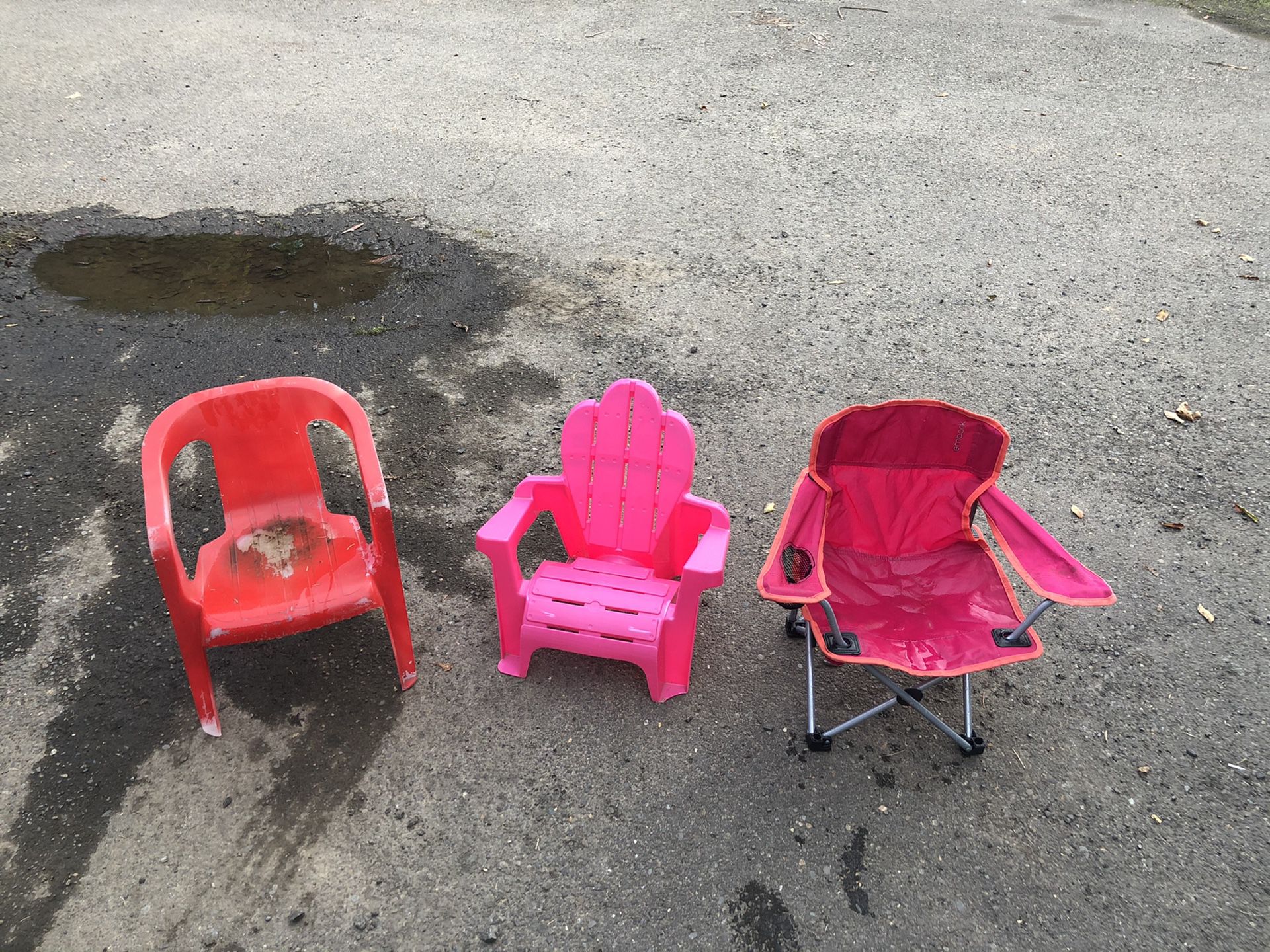Kids chairs ($10 for all 3)
