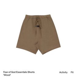 Essentials Wood Shorts
