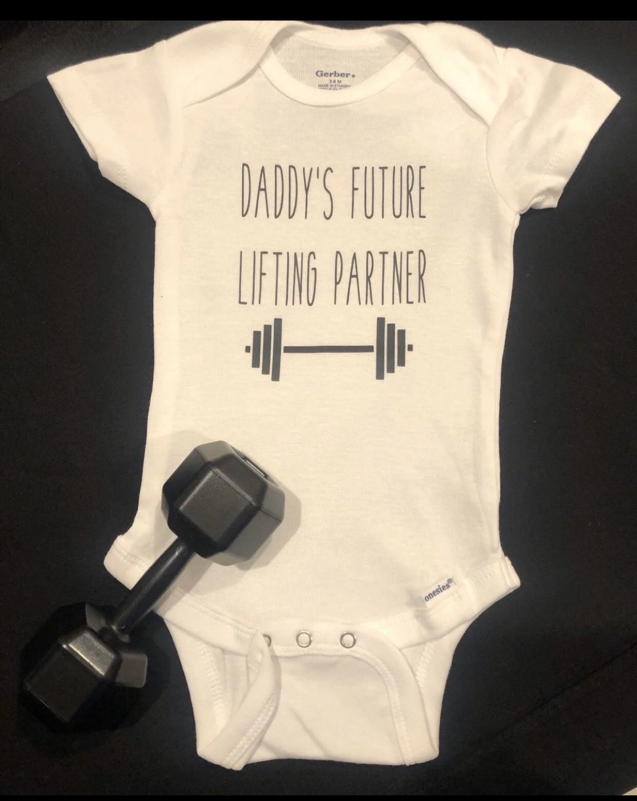 Gerber personalized onesie