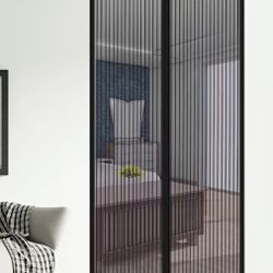 Magnetic Mesh Screen Door 27"x70" Bugs mosquito 