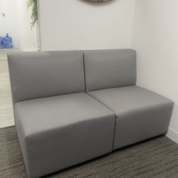 3 Piece Sectional Office Couch 