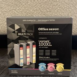 Lexmark 100XL ink 
