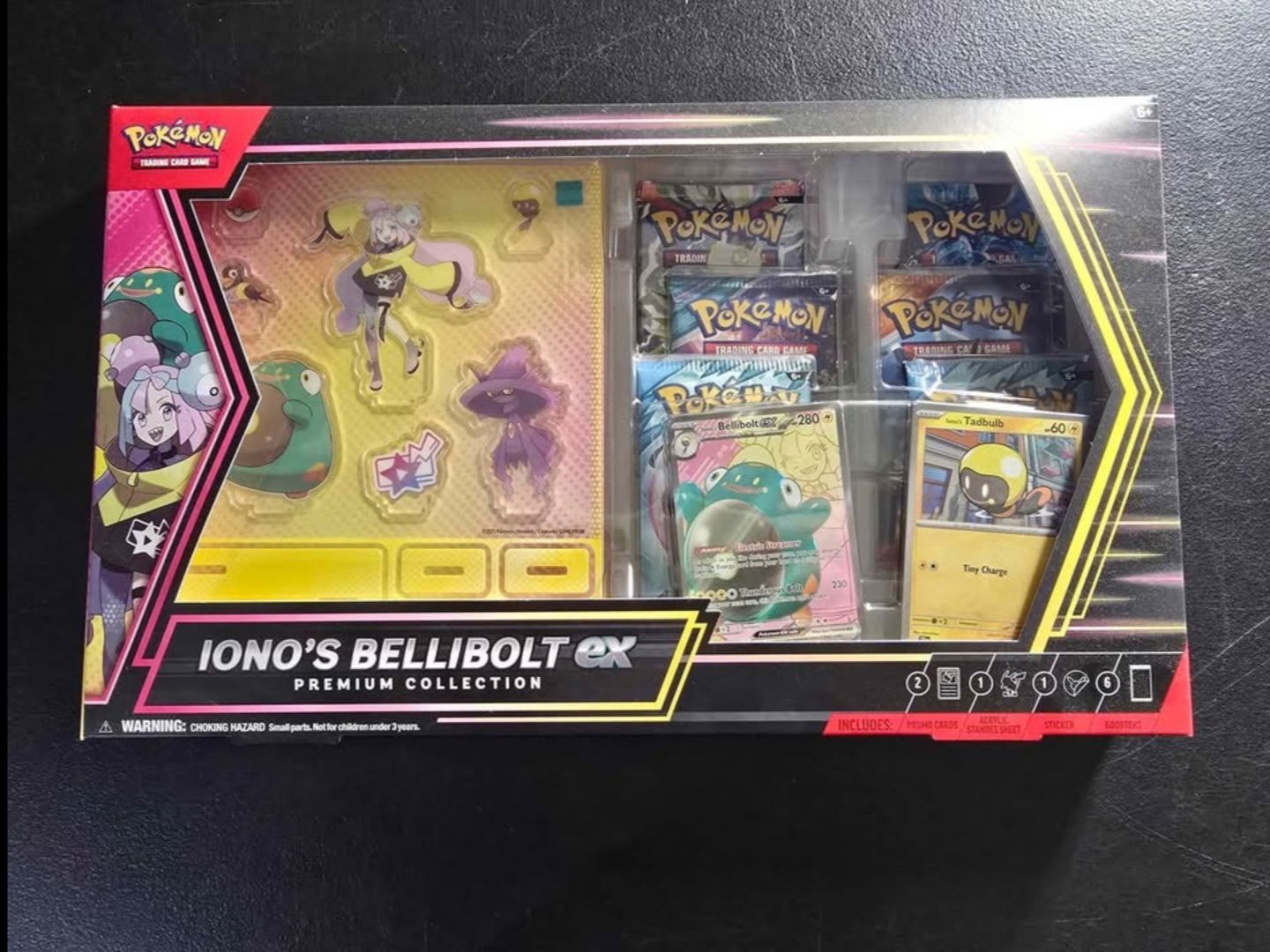 Pokemon TCG Iono's Bellibolt ex Premium Collection Box