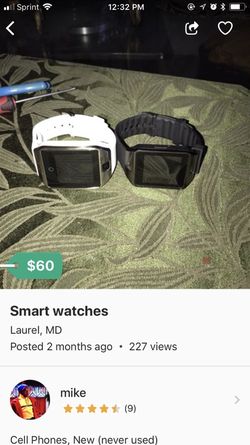 Smart watches