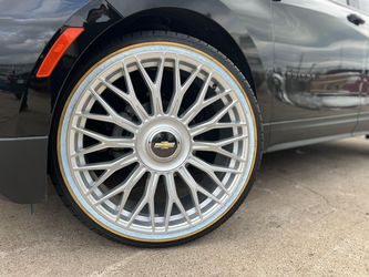 WHEELS WITH NEW TIRES 