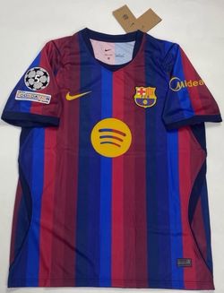 FC Barcelona Lamine Home Jersey Size S to 4XL
