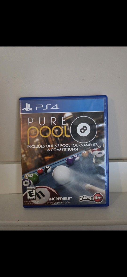 PS4 Game- PURE POOL