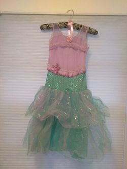 Arielle dress from The Little Mermaid movie. Size 5/6