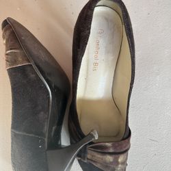 Brown High Heels Size 6