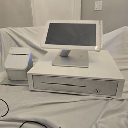 C100 1.0 POS System With Printer And Cash Drawer