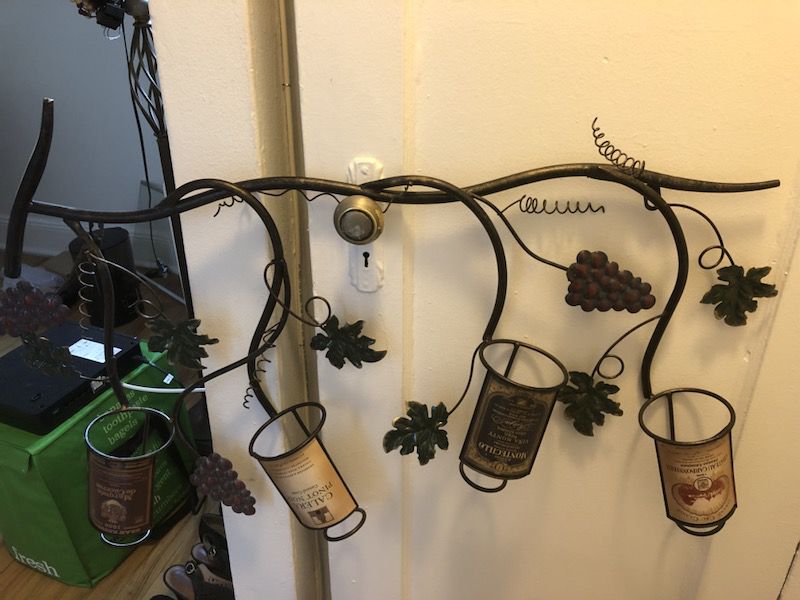 Hanging Vine Wine Rack