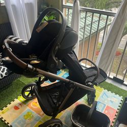 Like  New Cybex gazelle Double Stroller 