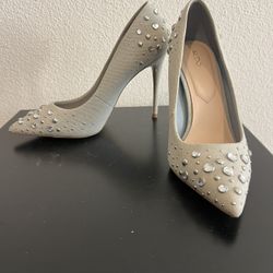 Women’s Aldo Light Denim Pumps/heels -new