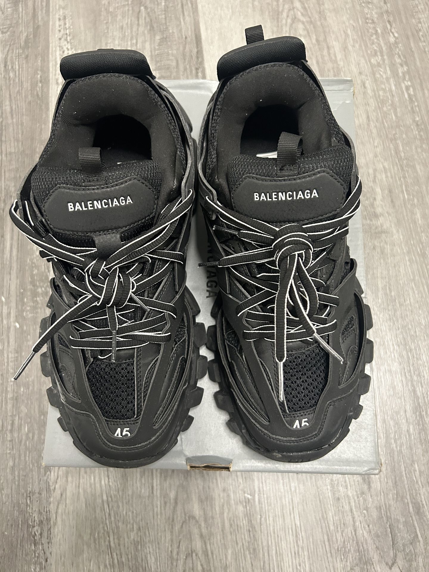black balenciaga tracks