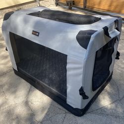 Collapsable Dog kennel With Tempurpedic bed   