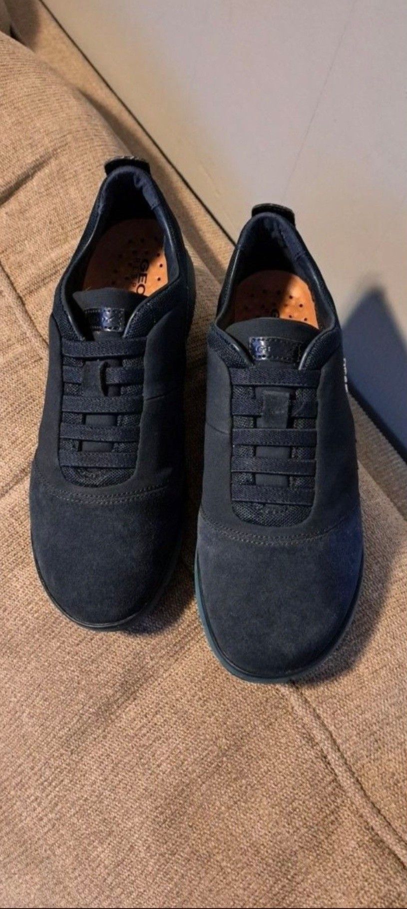 Geox Respira Sport Sneaker - Navy Blue Size 8