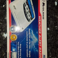 Brand New Never Used Midland Weather Alert Radio