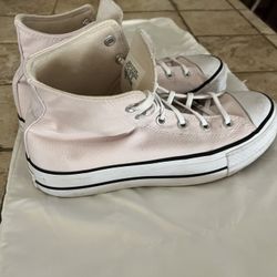 Women’s Pink Platform Converse