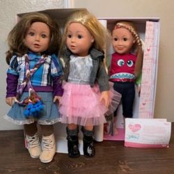 Adora 18 Inch 18” Amazon Exclusive Play Doll in Soft Vinyl, Perfect Dressing and Styling Outfit Changeable with Other Amazing Girl Dolls