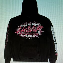 Hellstar Sports Future Flame Hoodie Black 