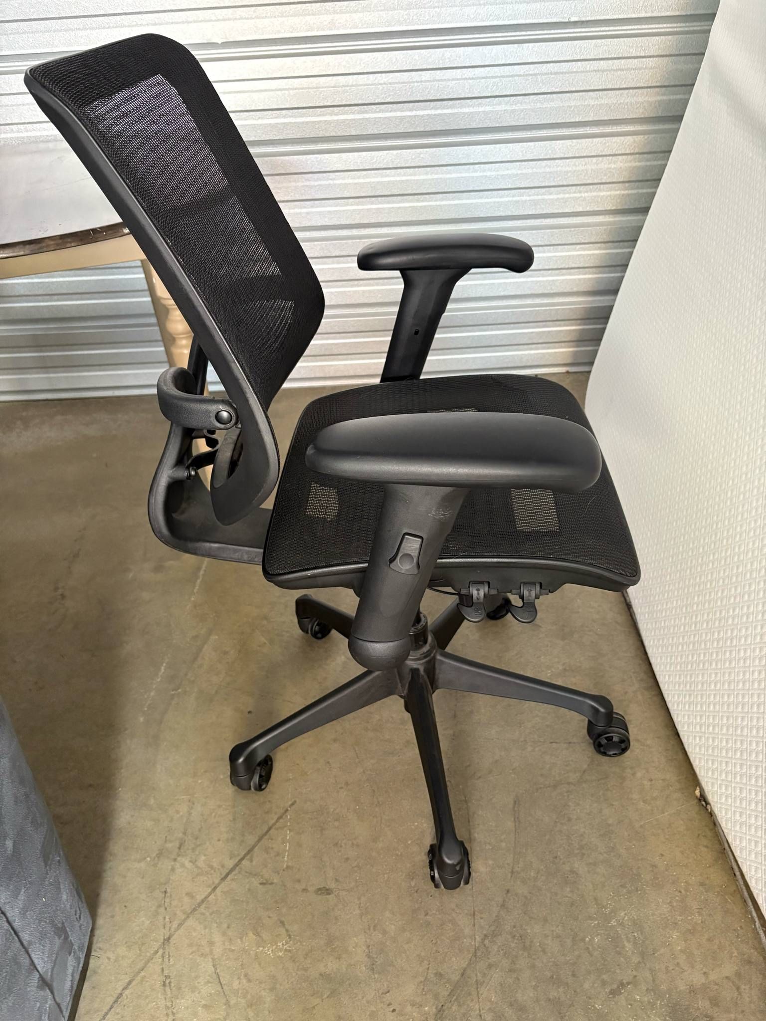 Office Chair - WorkPro® 1000 Series Ergonomic Mesh/Mesh Mid-Back Task Chair, Black/Black, BIFMA Comp