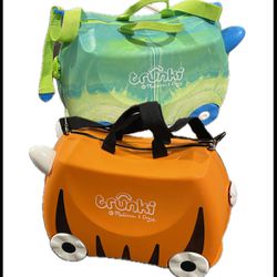 Trunki Ride-On Kids Suitcase (two)