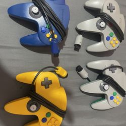 Nintendo 64 Controllers 