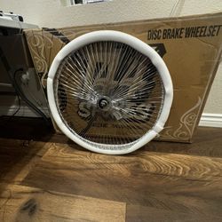 Throne x Mr.Cartoon 144 Chrome Spokes Disc WheelSet