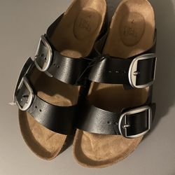 Women Footbed Sandals Size 7 New
