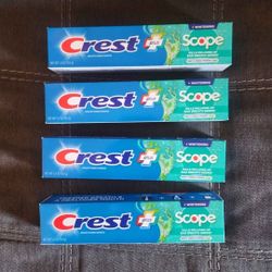 Crest Scope Toothpaste Todas Por $10