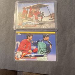 Shohei Ohtani Rookie Lot 2018 Topps