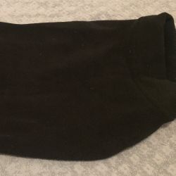 Gooby Stretch Fleece Vest Pullover Jacket Sweater for Dogs, Black, 2X-Large