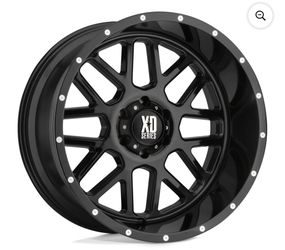 XD Cast Aluminum Rim XD820 18X9 5X150 G-BLK 18MM, XD(contact info removed)8US