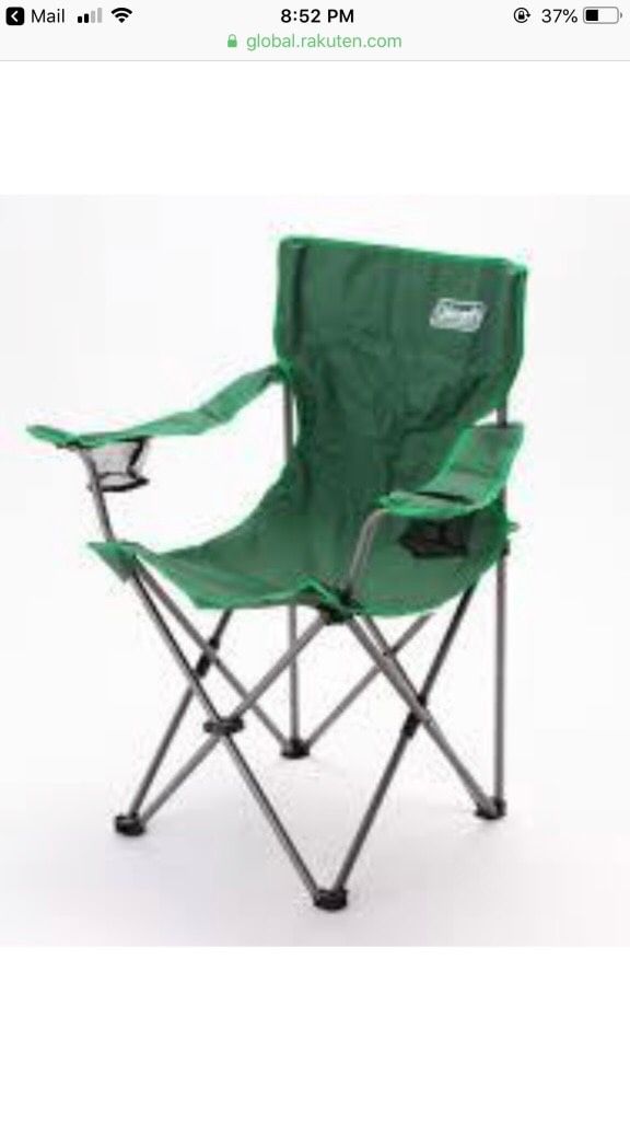Photo Camping, folding, arm chair new