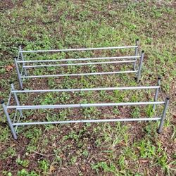 (2 Units) LIKE NEW Steel Shoe Rack Simple Organizer Shelves Zapatero