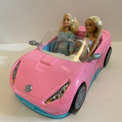 Barbie ‘16 Glam Convertible Car and Two Dolls