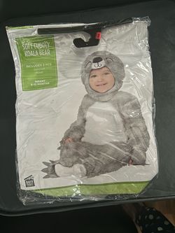 Koala Bear Costume Infant 6-12 Months Halloween -