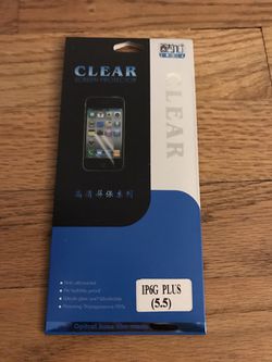 Brand New iPhone 6+ 6S+ Clear Screen Protector Kit