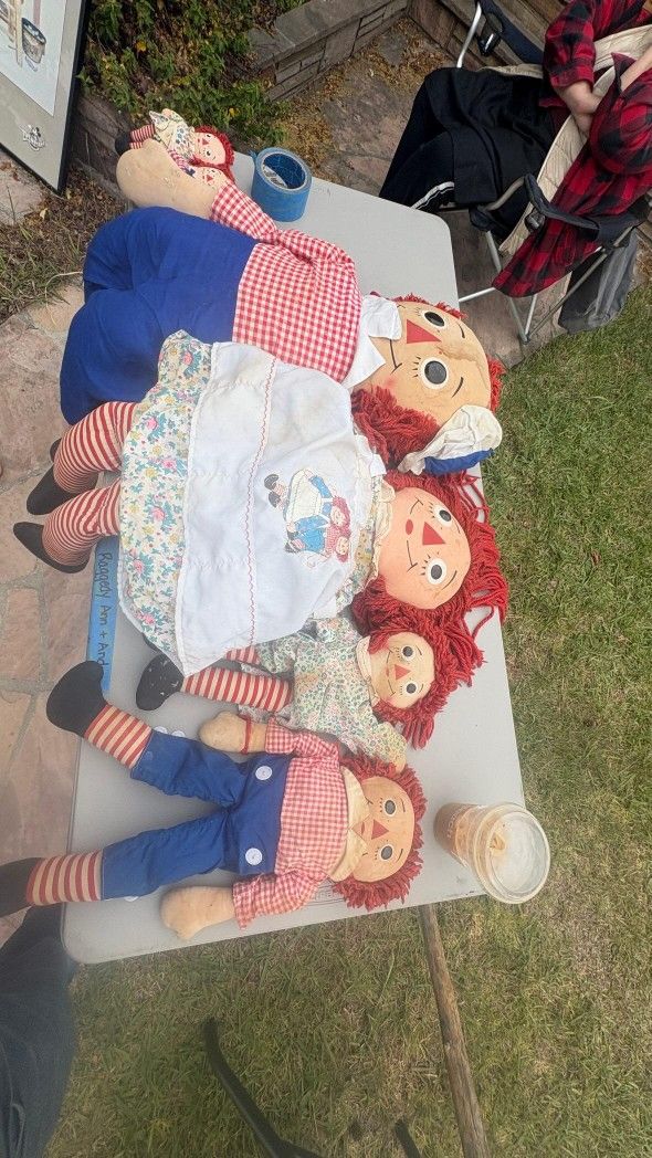 Raggedy Ann And Andy Set 
