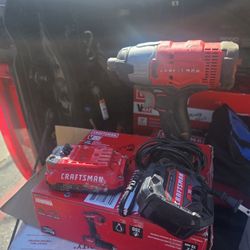 20v Impact Battery And Charger Used