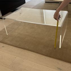 Lucite Coffee Table