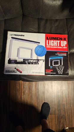 Lumen-x light up basketball set