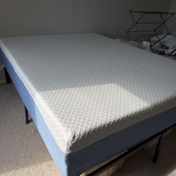 Queen Size Mattress with Free Frame