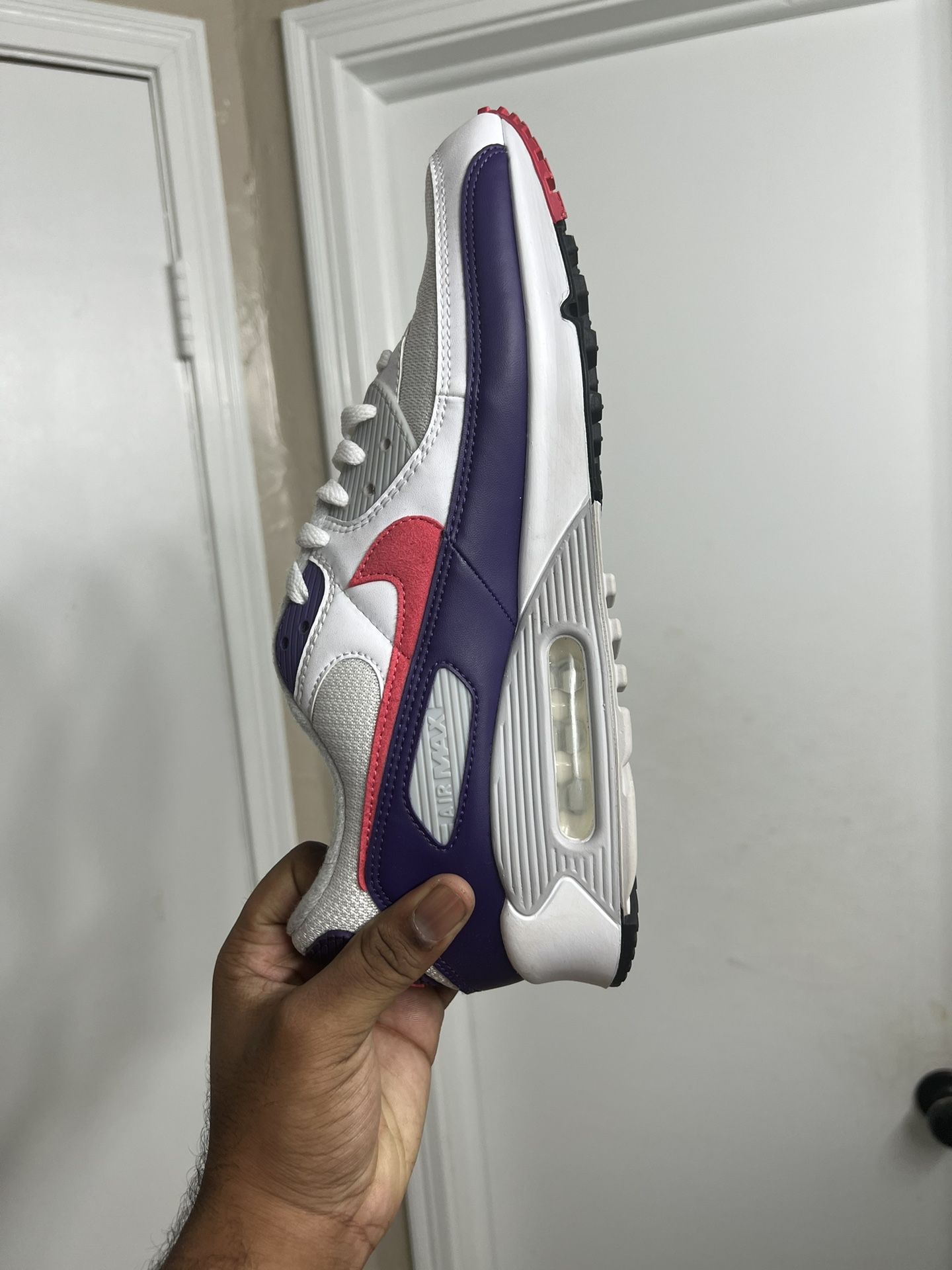 Air Max 90 Eggplant White