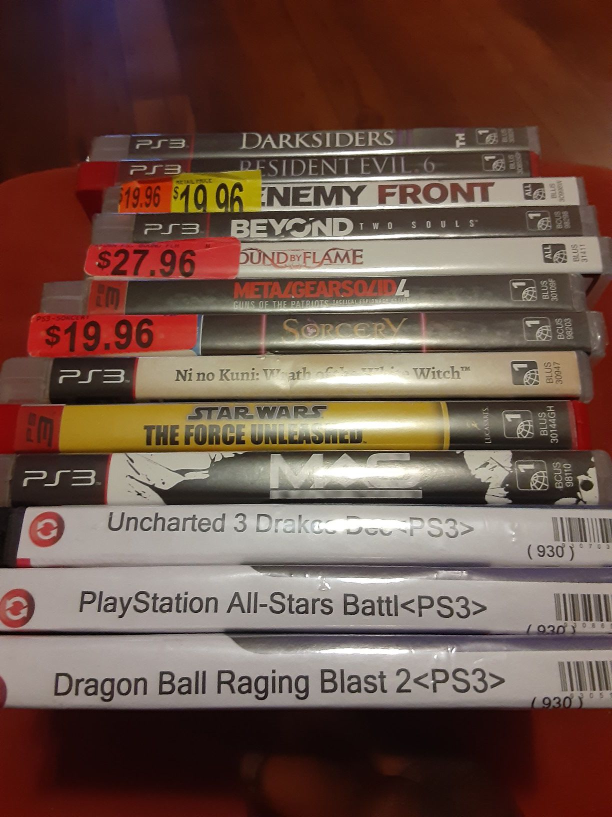 PS3 GAMES NEW & USED