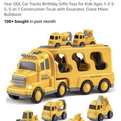 Engineering Truck Toy Car