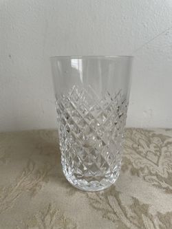 Waterford Crystal ALANA Tumbler 12 Oz 5" Glass ~ Gothic Mark Ireland Made